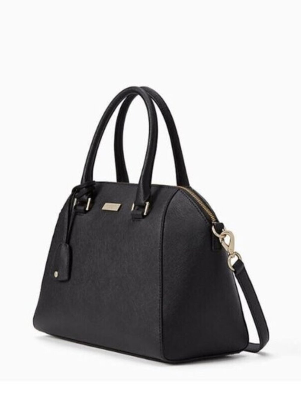 New Kate Spade NY Black Leather Miriam 2/Way Shoulder Bag